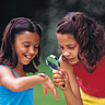 Children with Magnifying Glass