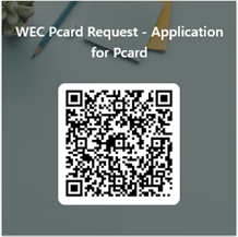 WEC PCard Request - Application for PCard